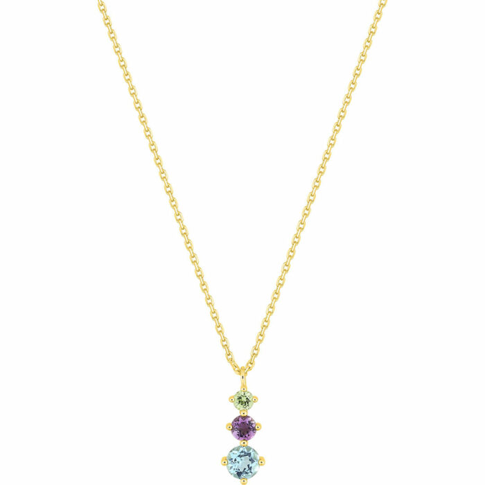 Lucky One Tricolor Necklace