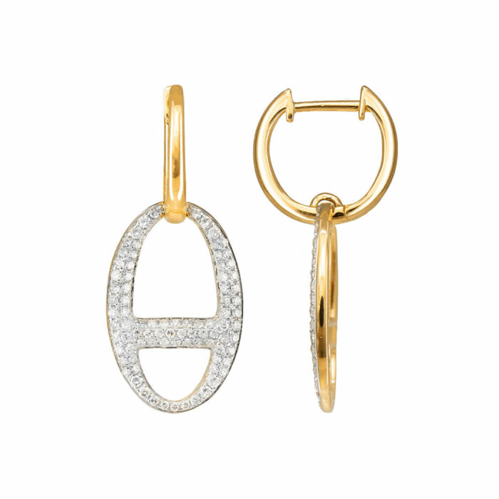 lucky one Upside Down Earrings