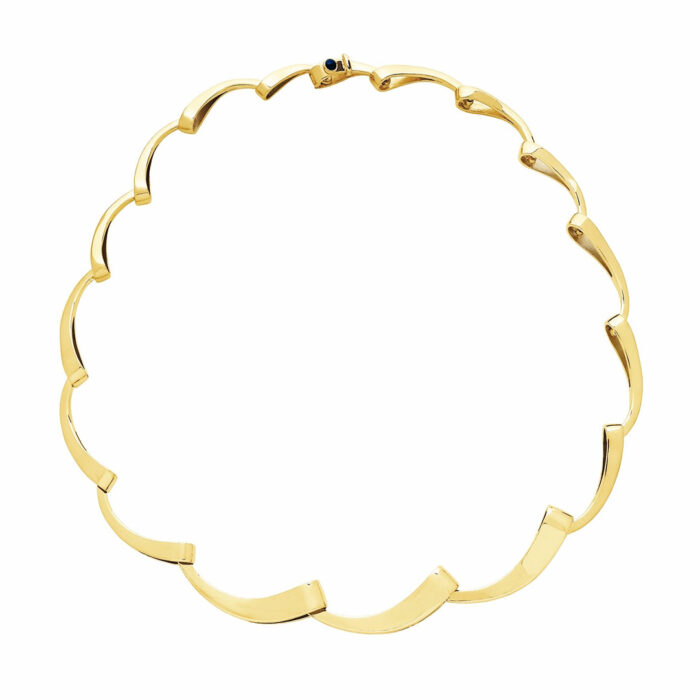 lucky one Wave Necklace