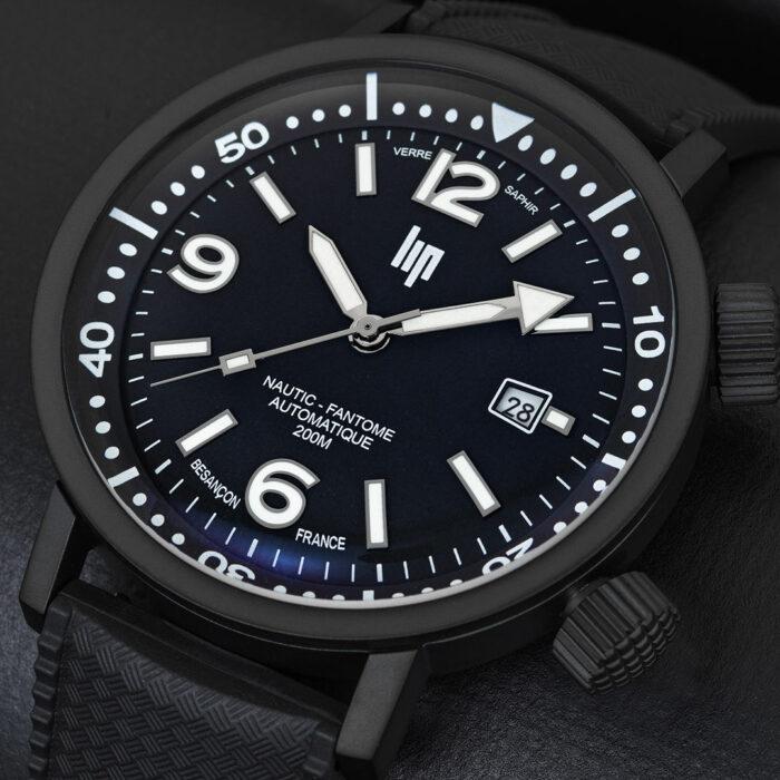Lucky One Nautic Ghost LIP Automatic 41mm Black Watch