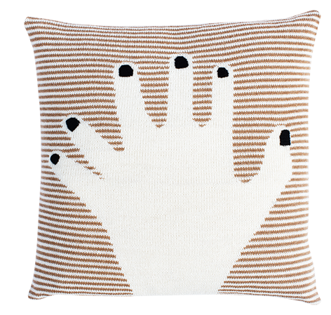 luckyboysunday Fancy Finger Pillow Case (Camel)