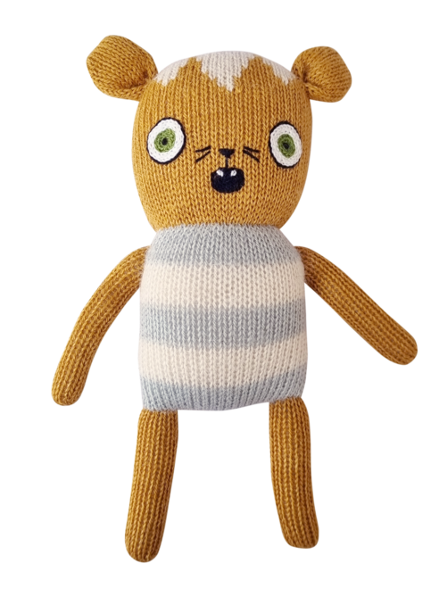 luckyboysunday Tiger Triplet Mustard