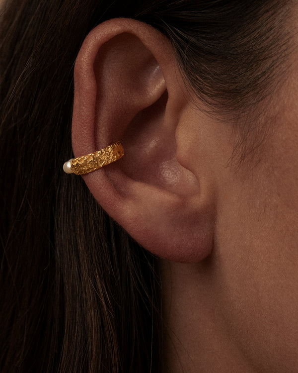 Lucy Folk Anchovy Ear Cuff - 9ct