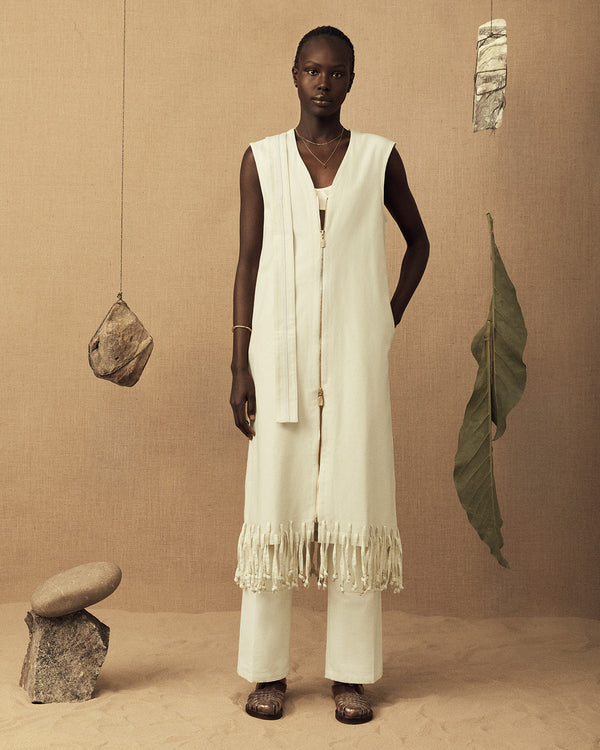 Lucy Folk Assal Cord Vest