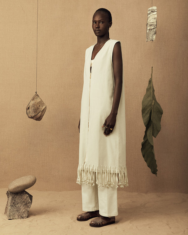 Lucy Folk Assal Cord Vest