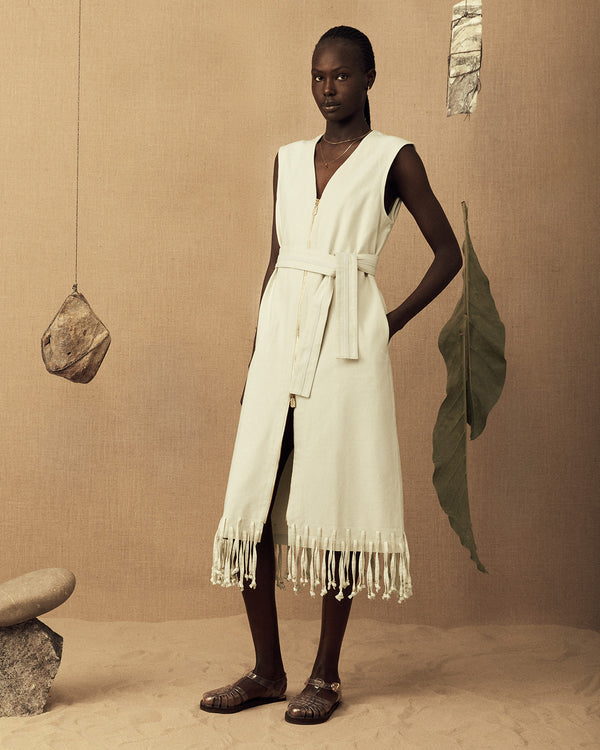 lucy folk Assal Cord Vest