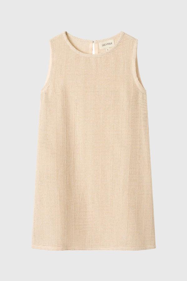 Lucy Folk Aura Crochet Dress