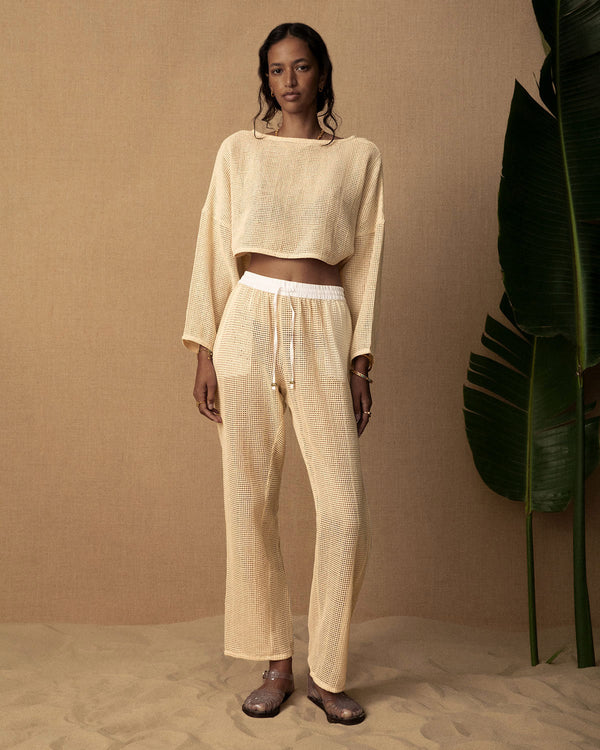 Lucy Folk Aura Crochet Pant
