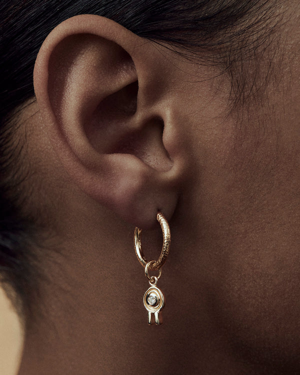 lucy folk Birthstone Charm - 9ct