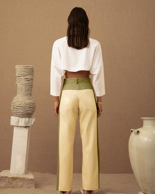 Lucy Folk Canvas Jean