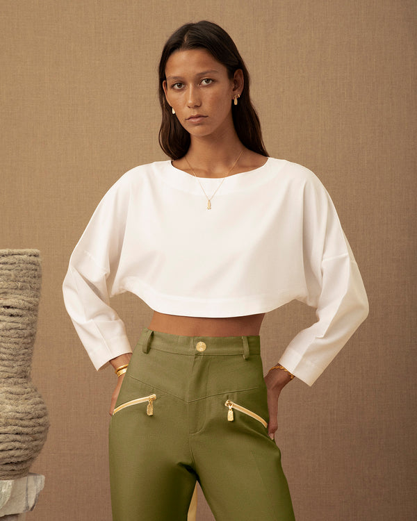 Lucy Folk Canvas Jean