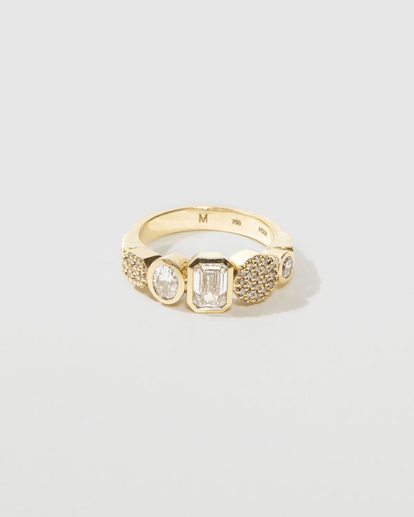 Lucy Folk Clifton Nights Ring - 18ct Diamond