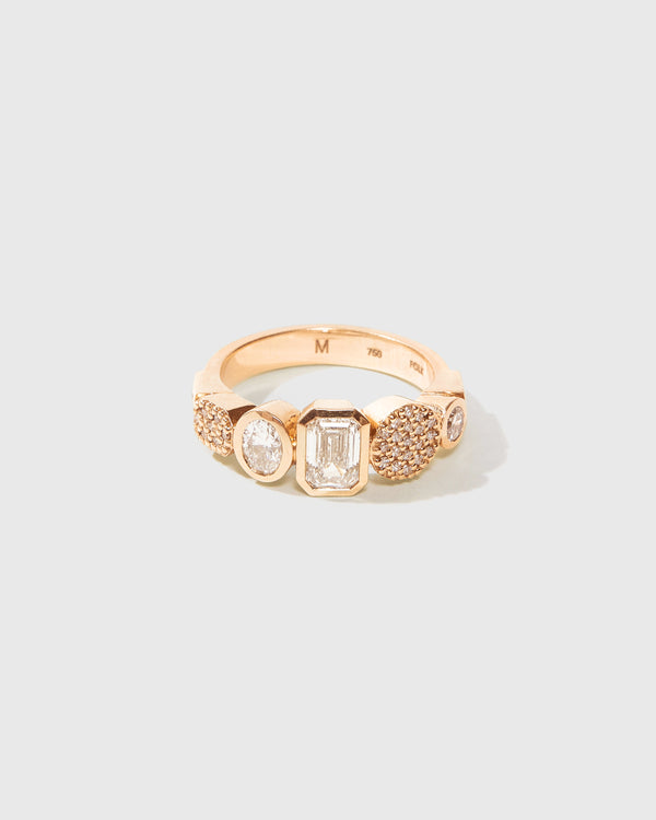 Lucy Folk Clifton Nights Ring - 18ct Diamond