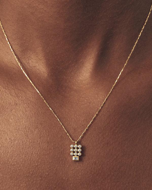 lucy folk Cosmos Dream Diamond Necklace - 18ct