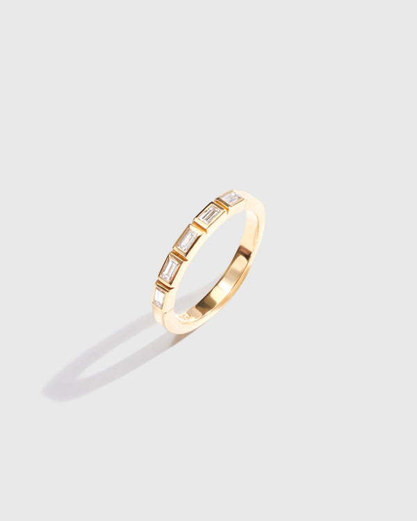 Lucy Folk Crown Wedding Band - 18ct Diamond