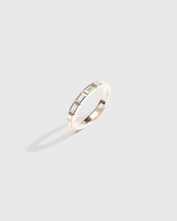 Lucy Folk Crown Wedding Band - 18ct Diamond