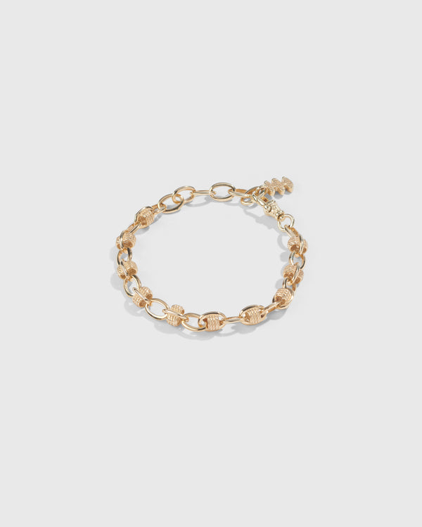 Lucy Folk Curio Charm Bracelet - 9ct