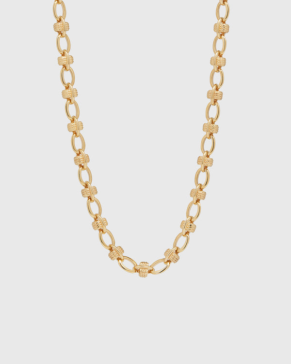 Lucy Folk Curio Charm Necklace - 9ct