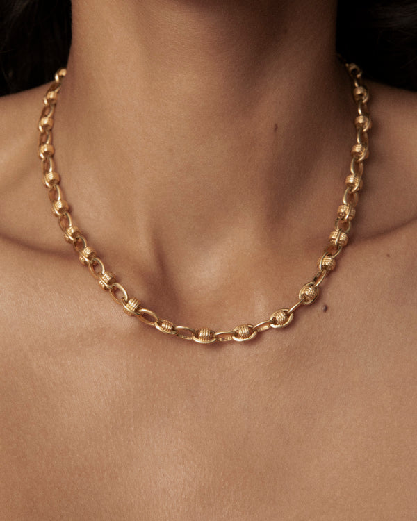 lucy folk Curio Charm Necklace - 9ct