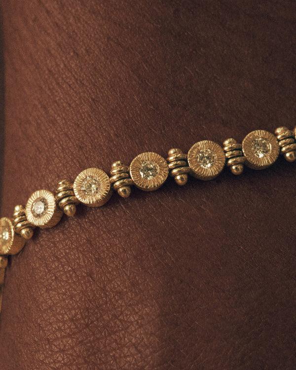 lucy folk Diamond Tennis Bracelet - 18ct