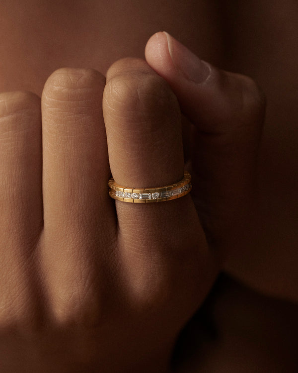 lucy folk Ellsworth Ice Band - 18ct Diamond