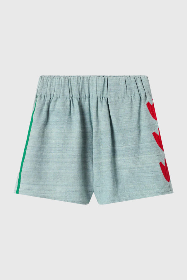 Lucy Folk Flaura Raw Silk Short