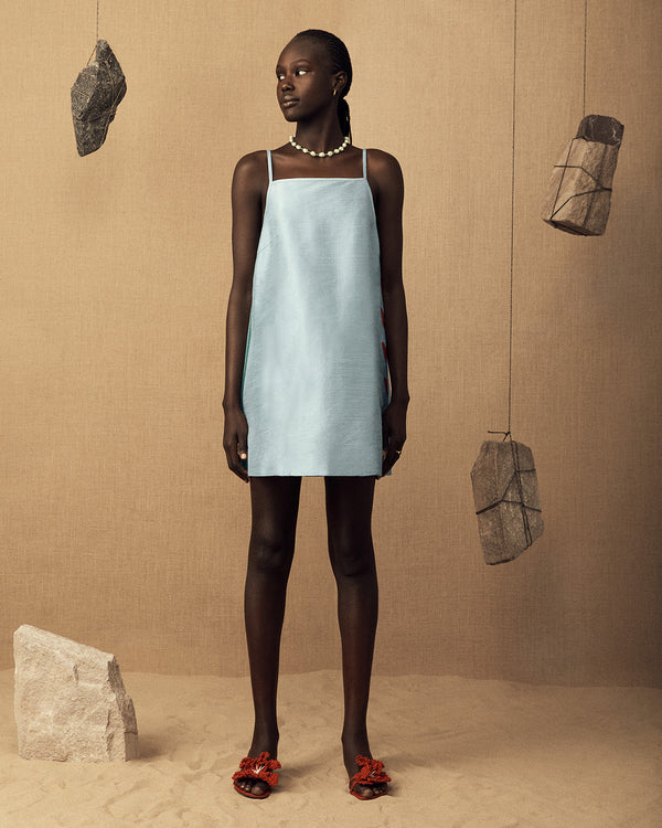 Lucy Folk Flaura Silk Cami Dress