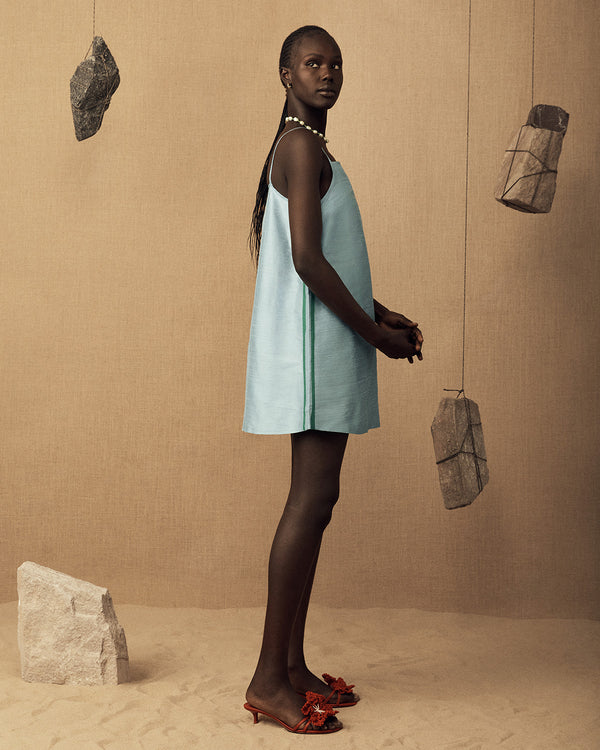 Lucy Folk Flaura Silk Cami Dress