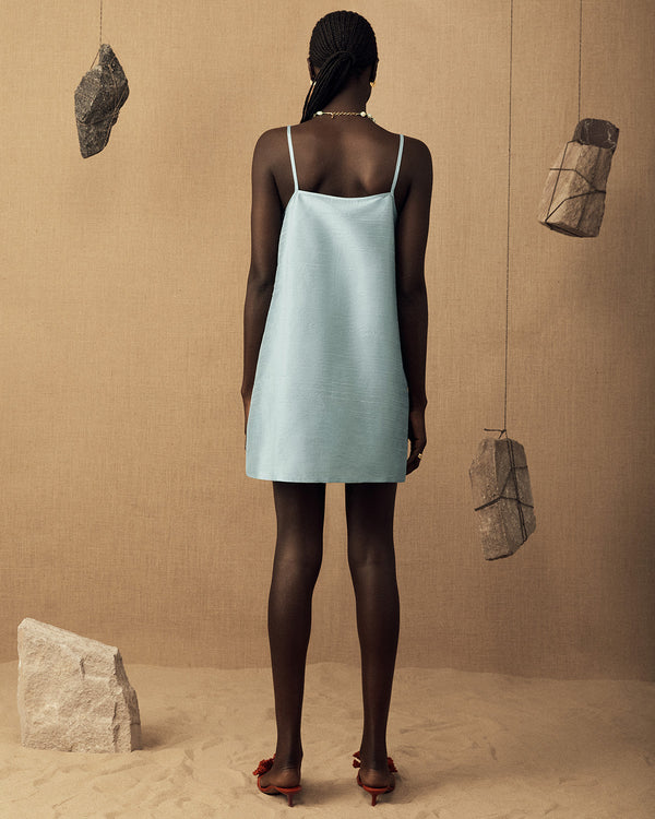 Lucy Folk Flaura Silk Cami Dress