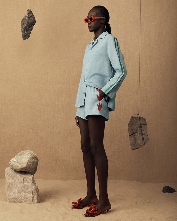 Lucy Folk Flaura Silk Shirt