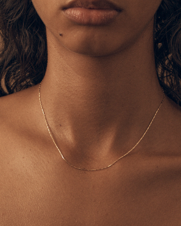 lucy folk Grovel Necklace - 9ct