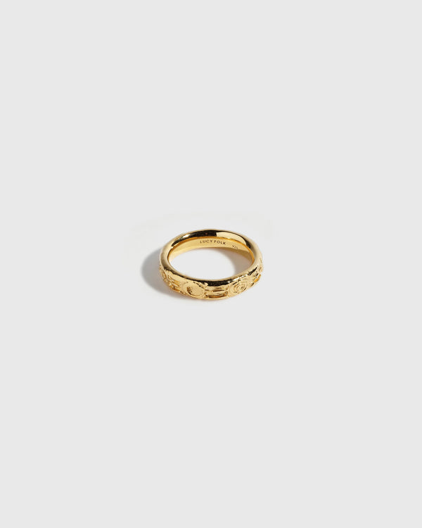 Lucy Folk Halo Ring
