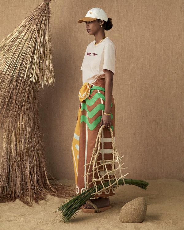 Lucy Folk Hand Printed Sarong