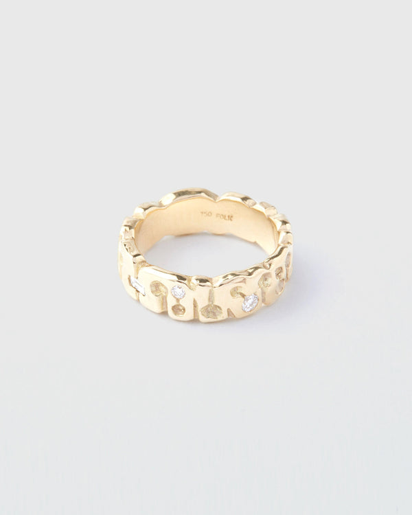 Lucy Folk Hercules Grotto Ring - 18ct Diamond