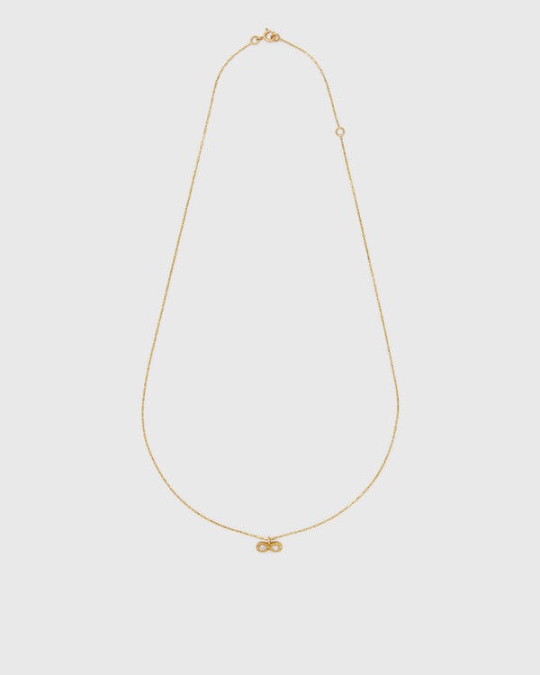 Lucy Folk Infinity Dream Diamond Necklace - 18ct