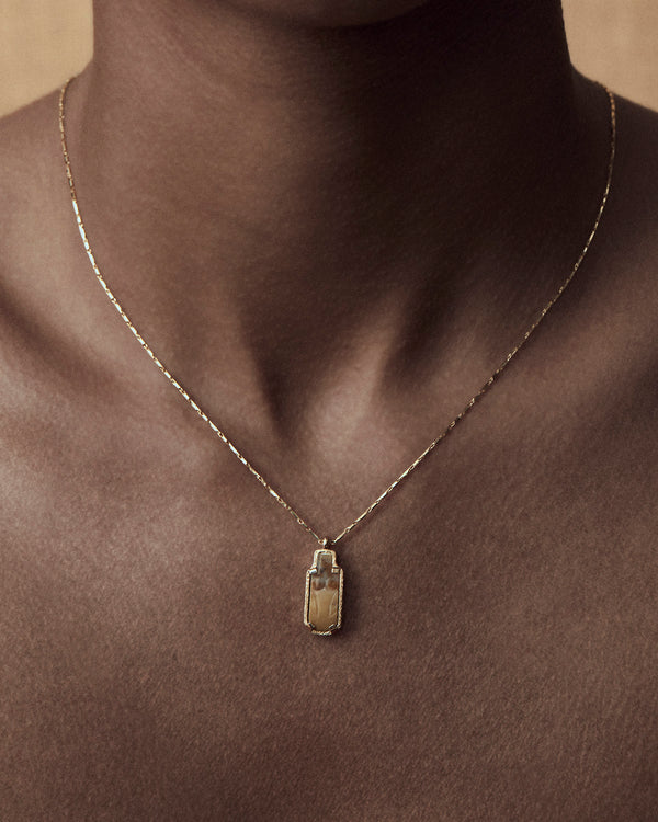 lucy folk Jasper Afterlife Necklace - 9ct