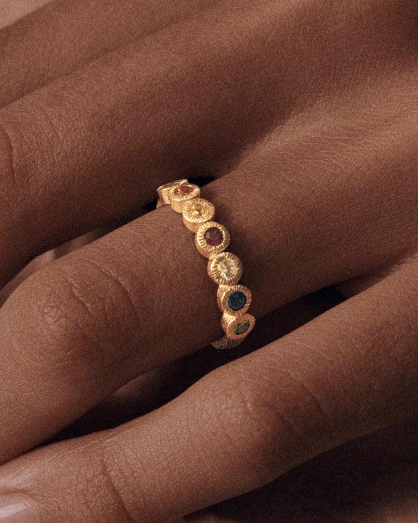 lucy folk Kaleido Ring - 9ct