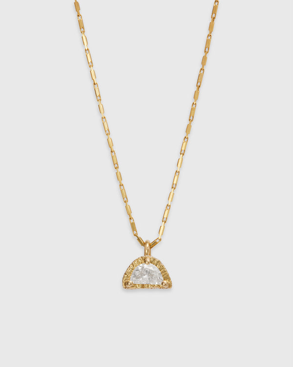 Lucy Folk Luna Diamond Necklace - 18ct