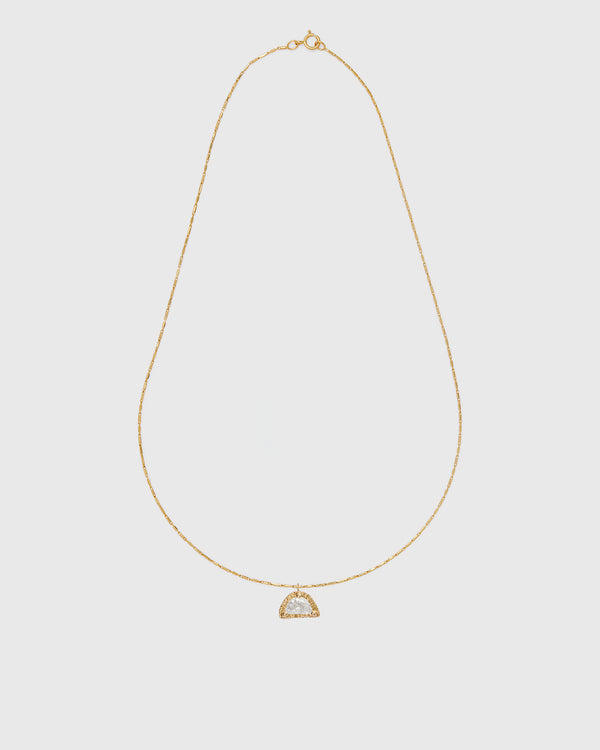 Lucy Folk Luna Diamond Necklace - 18ct