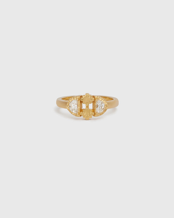Lucy Folk Luna Ring - 18ct Diamond