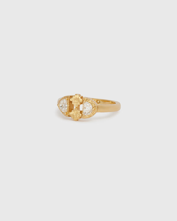 Lucy Folk Luna Ring - 18ct Diamond