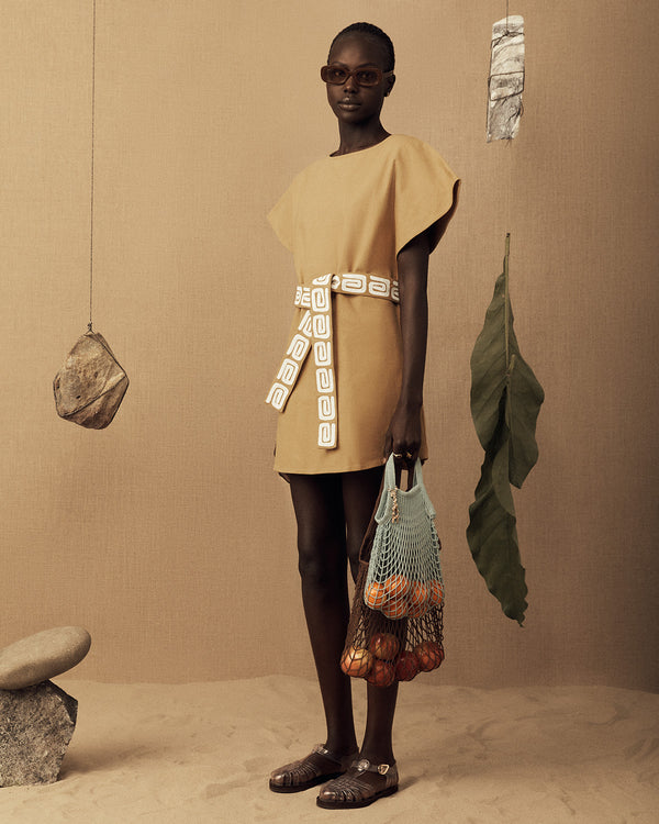 Lucy Folk Lunar Draa Dress