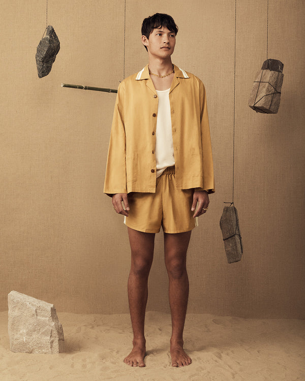 Lucy Folk Mantra Cotton Shirt