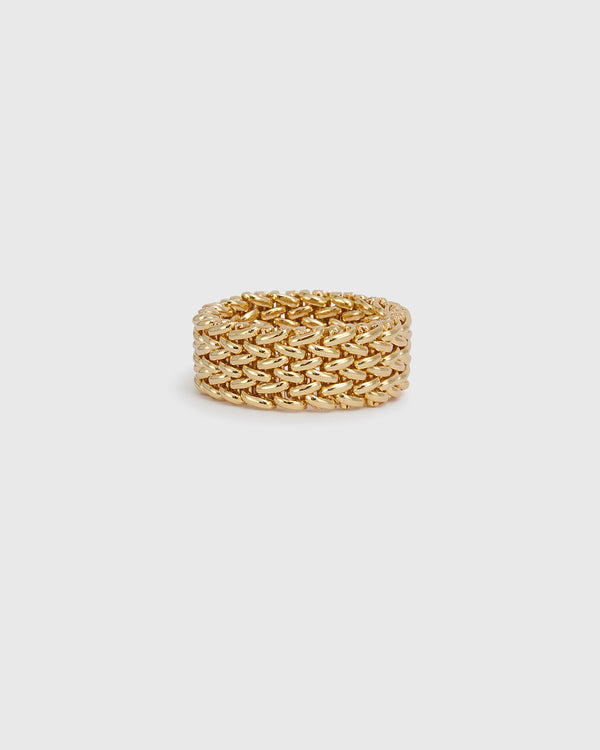 Lucy Folk Medina Ring - Thick - 9ct