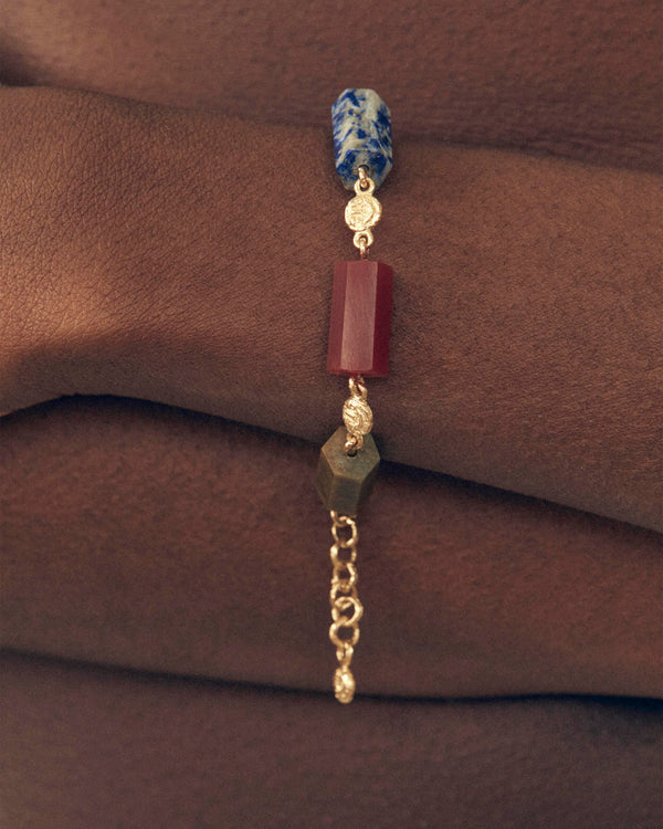 Lucy Folk Olivetti Bracelet - 9ct