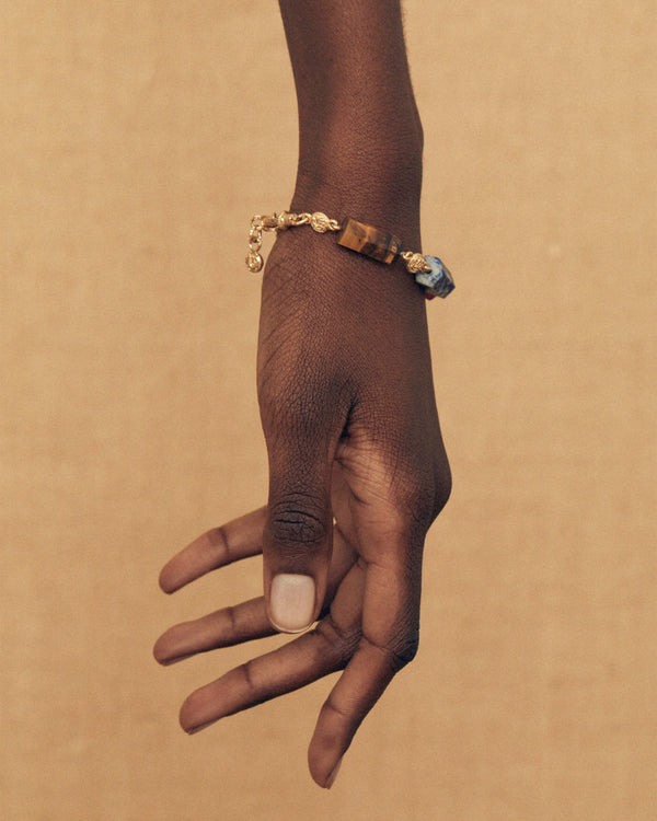 lucy folk Olivetti Bracelet - 9ct