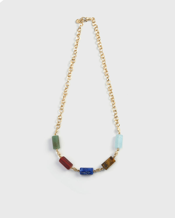 Lucy Folk Olivetti Necklace - 9ct