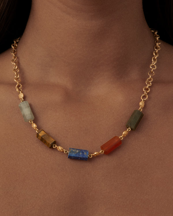 lucy folk Olivetti Necklace - 9ct