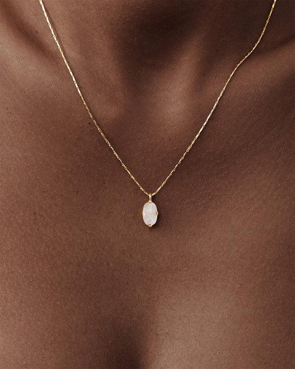 lucy folk Pearl Nectar Necklace - 9ct