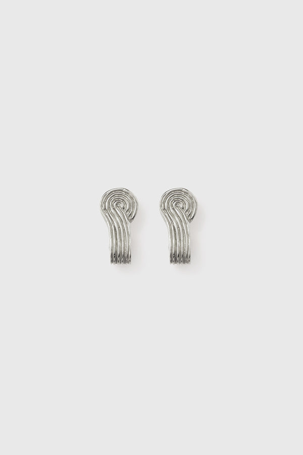 Lucy Folk Pebble Wave Earrings